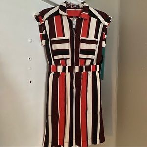 NWT Express Striped short Dress